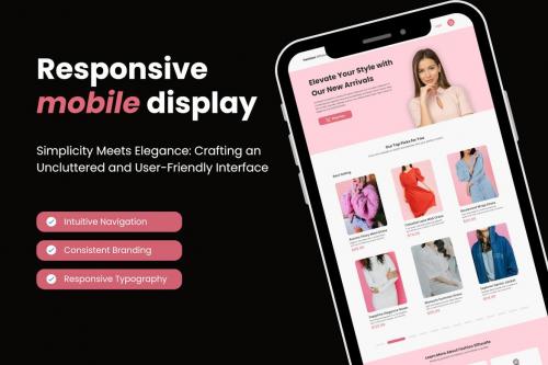 Fashion - Fashion E-commerce Landing Page