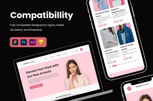 Fashion - Fashion E-commerce Landing Page