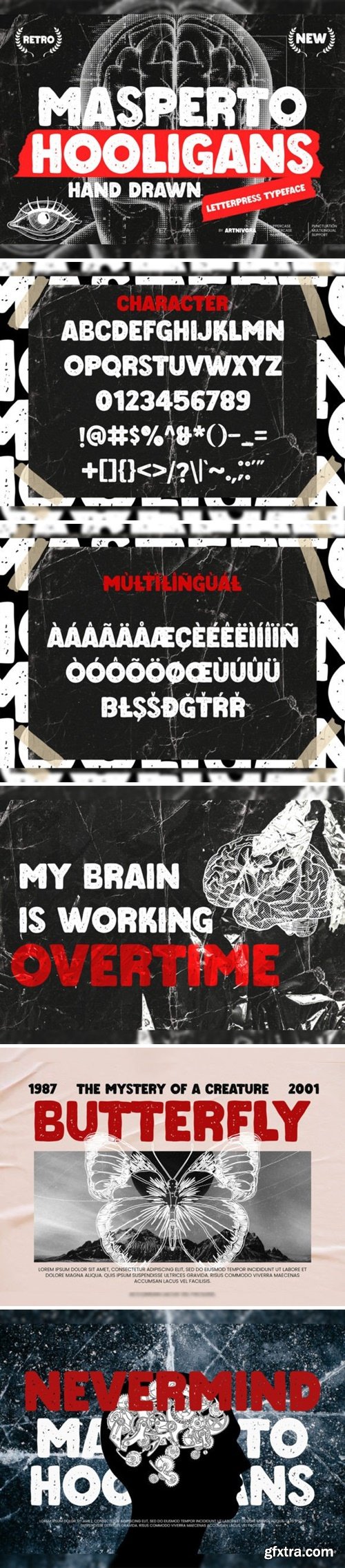 Masperto Hooligans Font