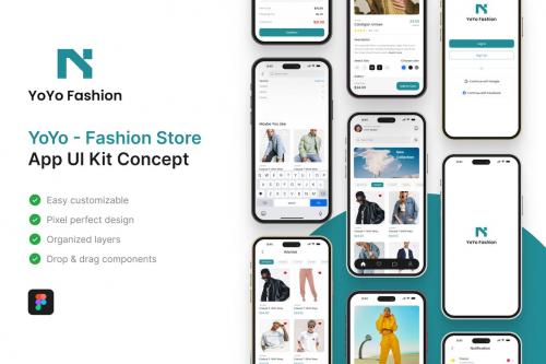 YoYo - Fashion Store App UI Kit