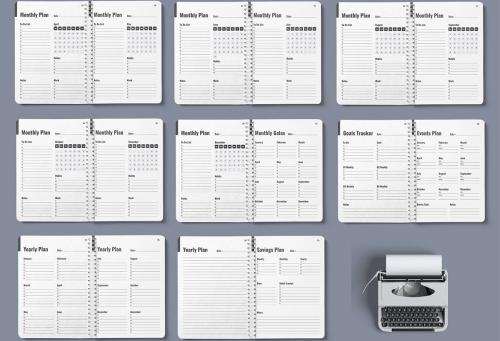 Journal Planner Design Template