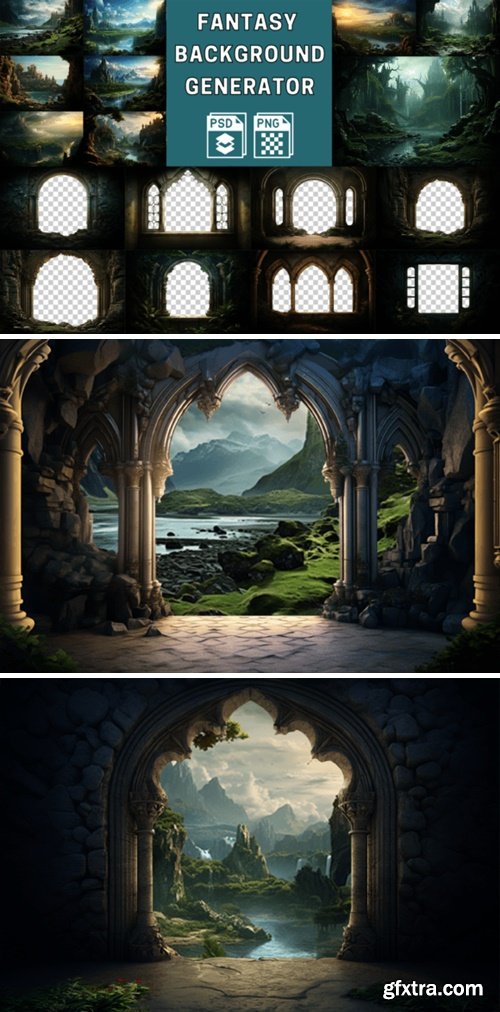 Fantasy Background Generator 76917388