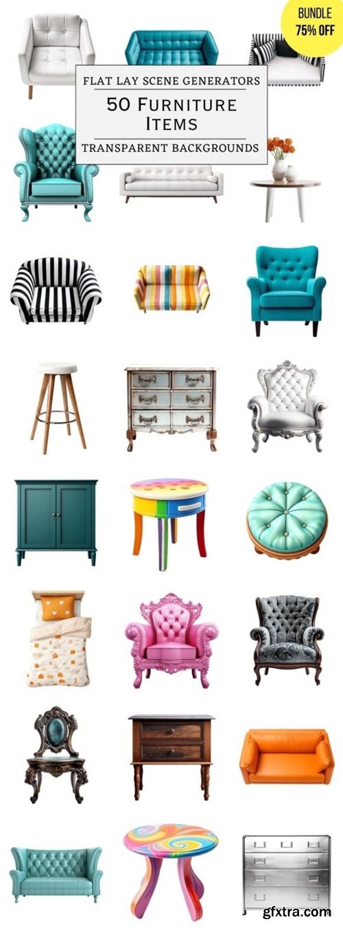 Furniture Scene Generator Bundle 76975178