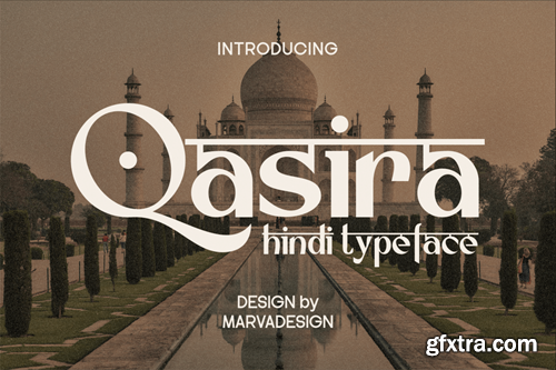 Qasira - A Modern Hindi Font 79QVFBT