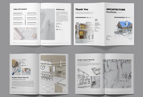 Architecture Portfolio Design Template