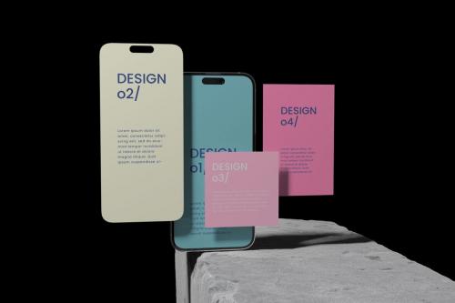 Screen Phone Mockup Screen Phone Mockup