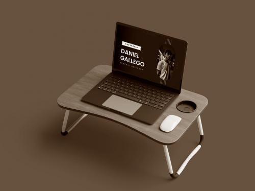 Laptop Screen Mock-Up Laptop Screen Mock-Up