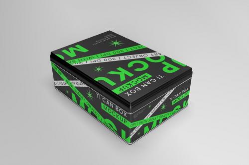 Tin Can Box Mock-Up