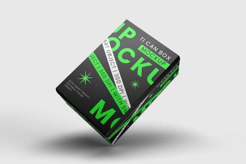 Tin Can Box Mock-Up