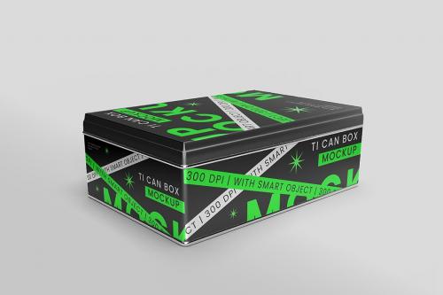 Tin Can Box Mock-Up