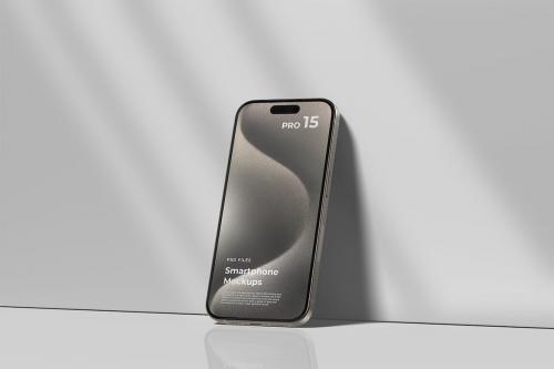 iPhone 15 Pro - App Presentation Mockup