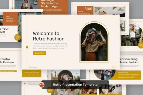 Retro Fashion PowerPoint Presentation
