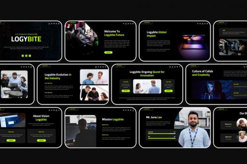 Logybite - IT & Technology PowerPoint Template