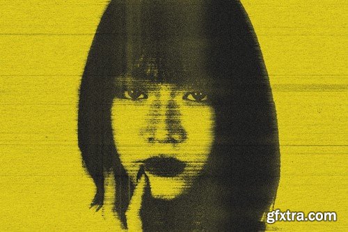 Broken Xerox Photo Effect 9WPQFUU Broken Xerox Photo Effect 9WPQFUU