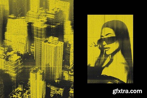 Broken Xerox Photo Effect 9WPQFUU Broken Xerox Photo Effect 9WPQFUU