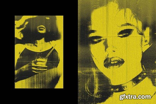 Broken Xerox Photo Effect 9WPQFUU Broken Xerox Photo Effect 9WPQFUU