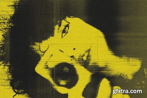 Broken Xerox Photo Effect 9WPQFUU Broken Xerox Photo Effect 9WPQFUU