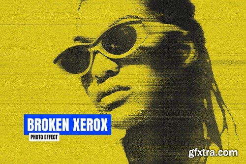 Broken Xerox Photo Effect 9WPQFUU Broken Xerox Photo Effect 9WPQFUU
