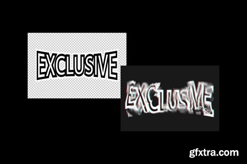 Bad Print Displacement Text Effect F5R93JK Bad Print Displacement Text Effect F5R93JK