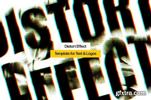 Bad Print Displacement Text Effect F5R93JK Bad Print Displacement Text Effect F5R93JK