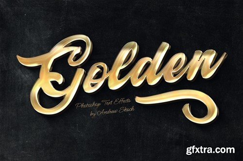 Gold Text Effects MRUZJTF Gold Text Effects MRUZJTF