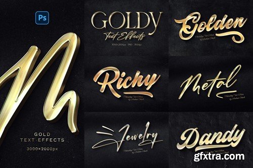 Gold Text Effects MRUZJTF Gold Text Effects MRUZJTF