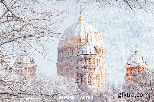 Watercolor Photo Effect JH43A2L Watercolor Photo Effect JH43A2L