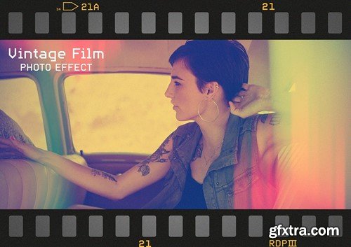 Vintage Film Photo Effect M2S8QQM Vintage Film Photo Effect M2S8QQM