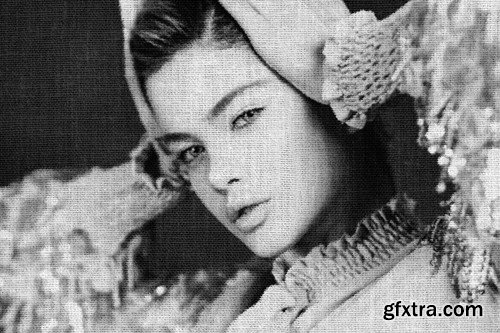 Painted Canvas Photo Effect 4SCPNPM Painted Canvas Photo Effect 4SCPNPM