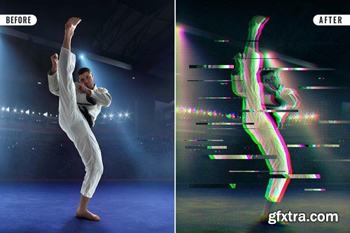 Glitch Photo Effect VWD7AQ9 Glitch Photo Effect VWD7AQ9