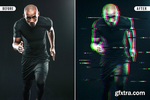 Glitch Photo Effect VWD7AQ9 Glitch Photo Effect VWD7AQ9