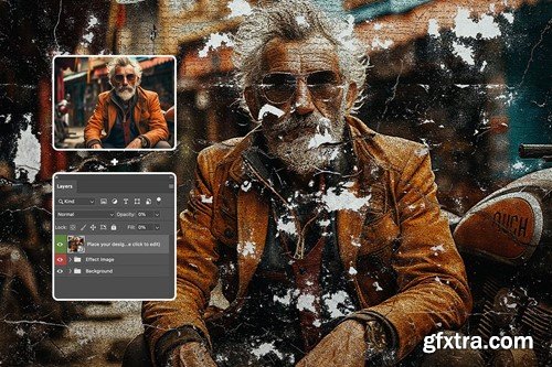 Old Wall Photo Effect Q97YY7U Old Wall Photo Effect Q97YY7U