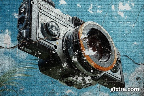 Old Wall Photo Effect Q97YY7U Old Wall Photo Effect Q97YY7U