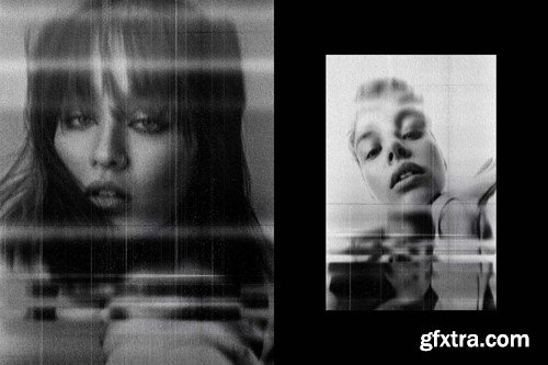 Broken Scanner Photo Effect WJNM88S Broken Scanner Photo Effect WJNM88S