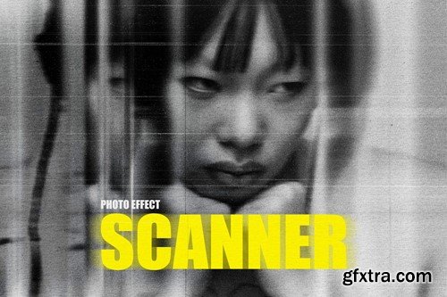 Broken Scanner Photo Effect WJNM88S Broken Scanner Photo Effect WJNM88S