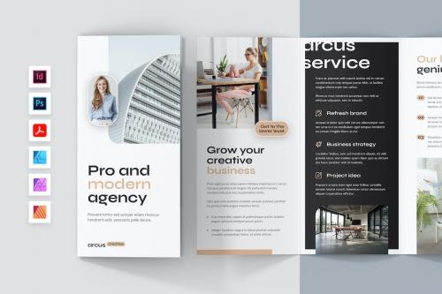 Arcus Creative Brochure Tri-Fold Template