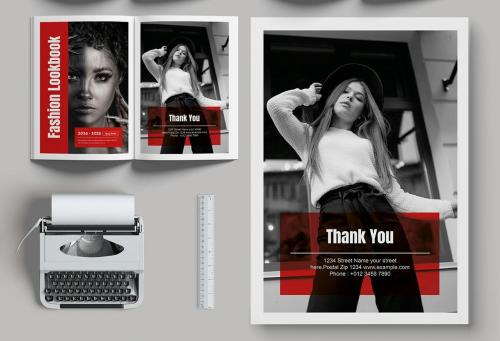 Fashion Look Book Design Layout