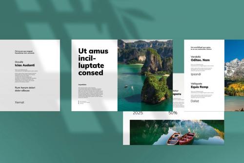 Travel Landscape Brochure Template