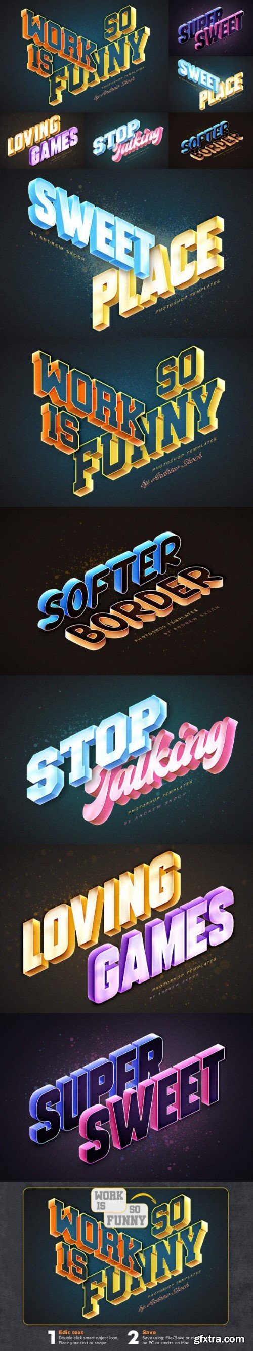 Isometric Text Effects