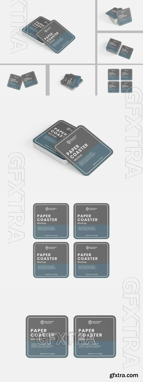 Coaster mockup K2DXJ5J Coaster mockup K2DXJ5J
