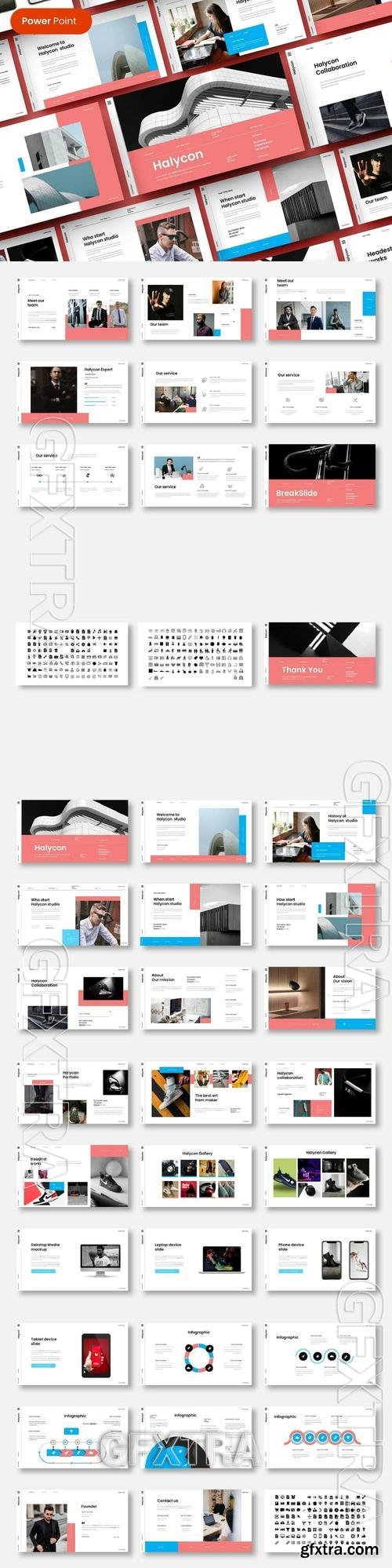 Halycon - Business PowerPoint Template 2VFYPVH Halycon - Business PowerPoint Template 2VFYPVH