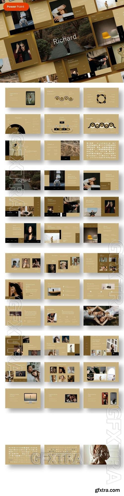 Richard - Business PowerPoint Template JM5T8P9 Richard - Business PowerPoint Template JM5T8P9