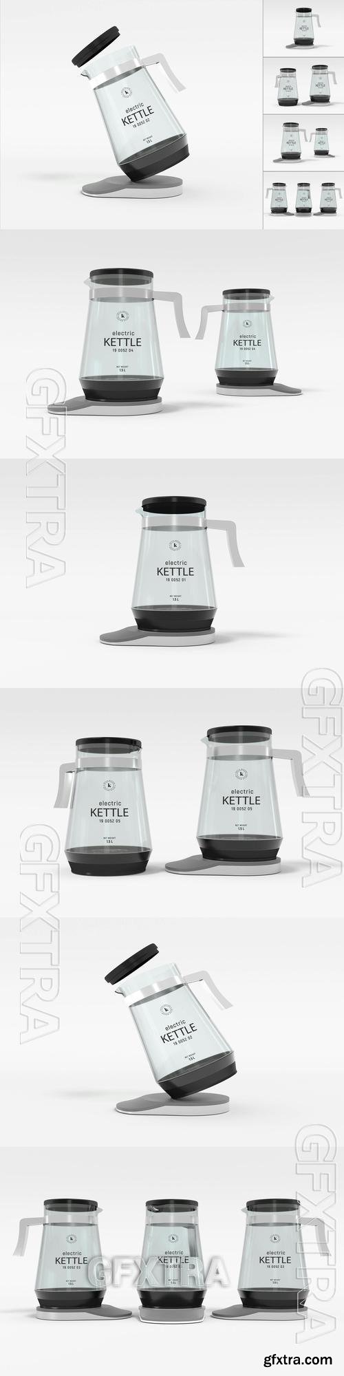 Electric Water Kettle Mockup Set ZNXT2BJ