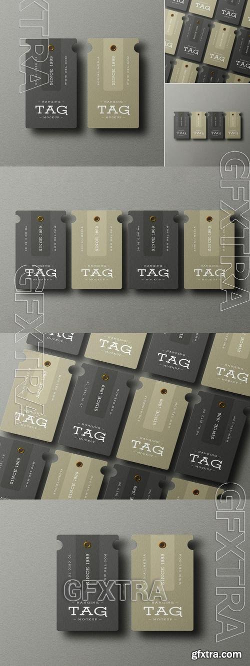 Minimal Hang Tag Branding Mockup Set MDWBBVQ Minimal Hang Tag Branding Mockup Set MDWBBVQ