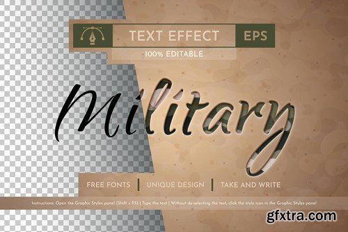 Military - Editable Text Effect, Font Style UAMLZT2 Military - Editable Text Effect, Font Style UAMLZT2