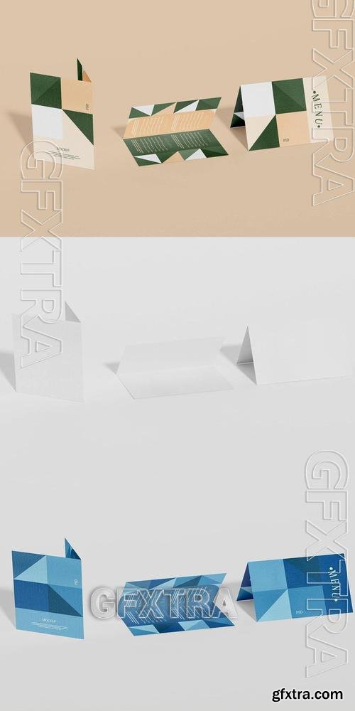 Menus Mockup U2T7M2C Menus Mockup U2T7M2C