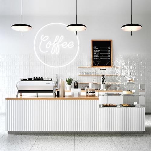 COFFEE SHOP 4 (Corona, Vray)