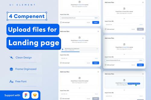 Upload Files for Landing Page