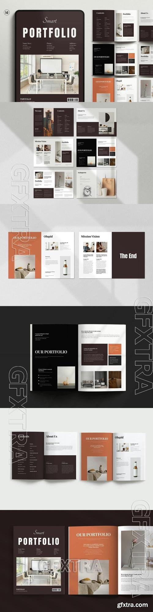 Smart Portfolio Brochure Template A2252W7 Smart Portfolio Brochure Template A2252W7