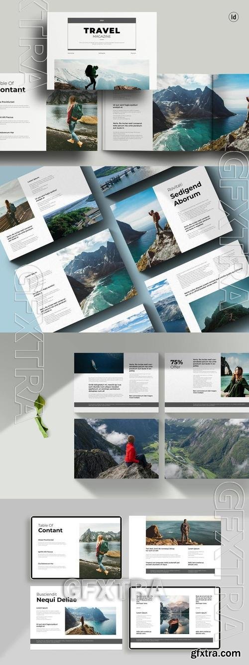 Travel Magazine Landscape Template 29H9BLZ